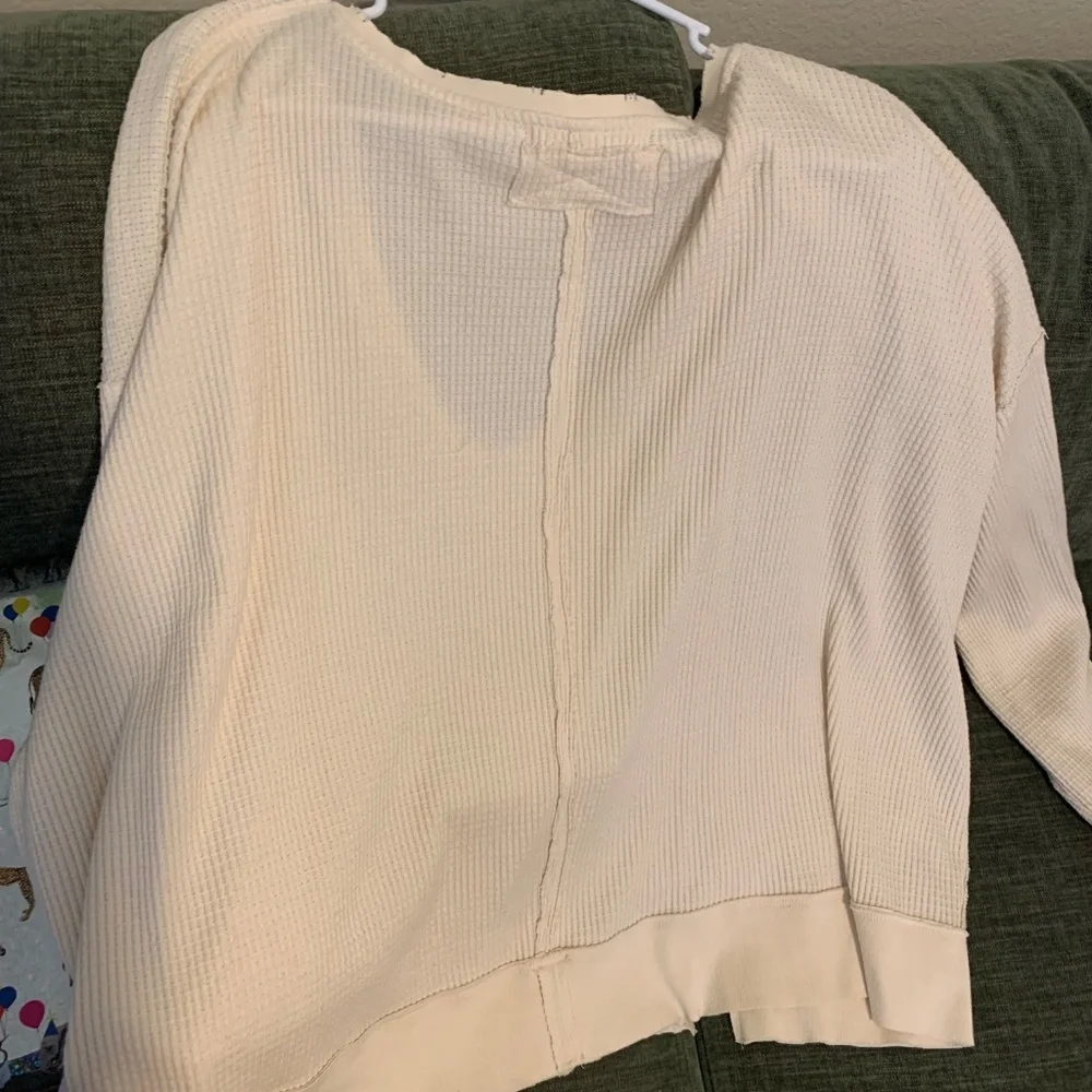 Free People Waffle Shirt - Picture 3 of 5